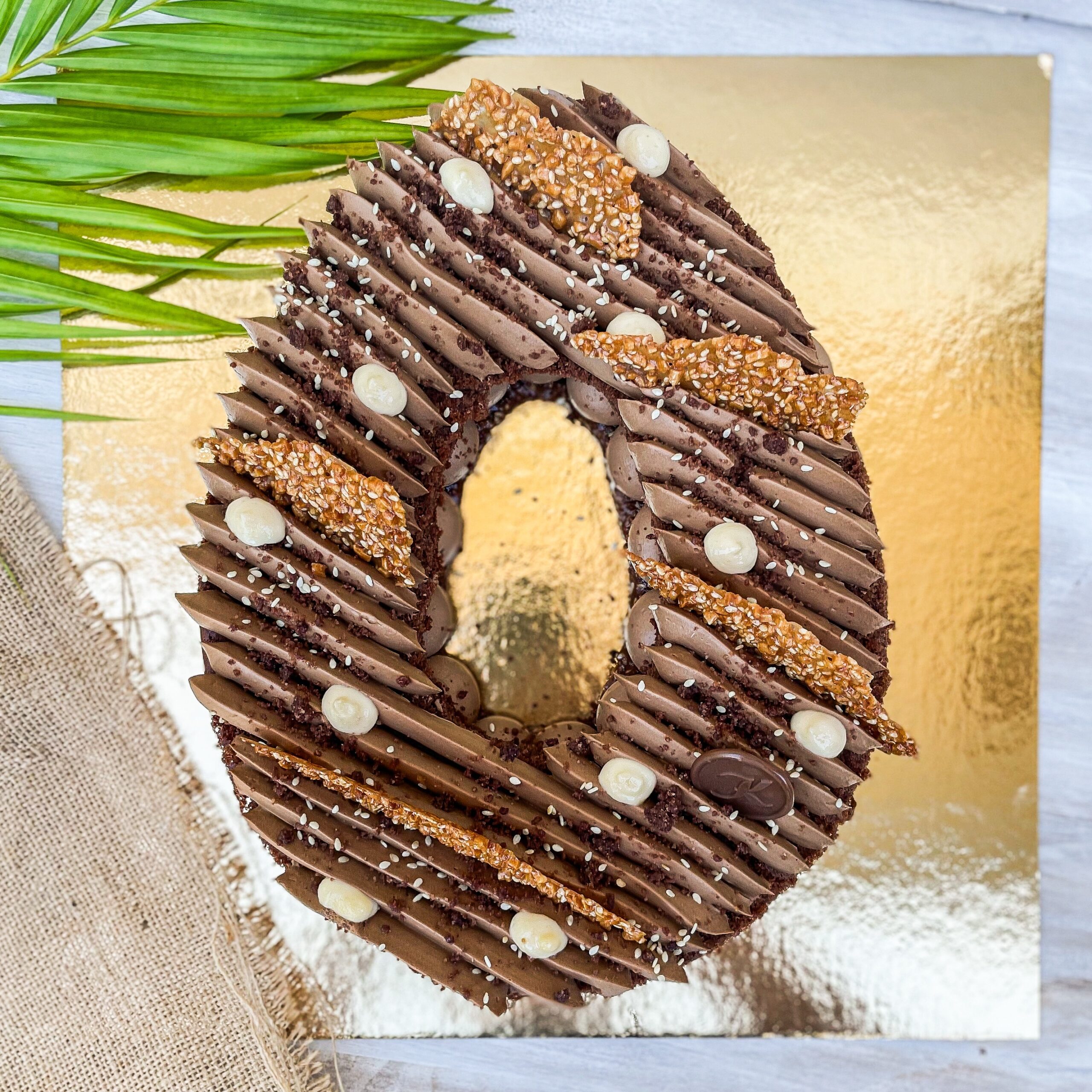 Entremets de pâques chocolat - sésame – Image 3